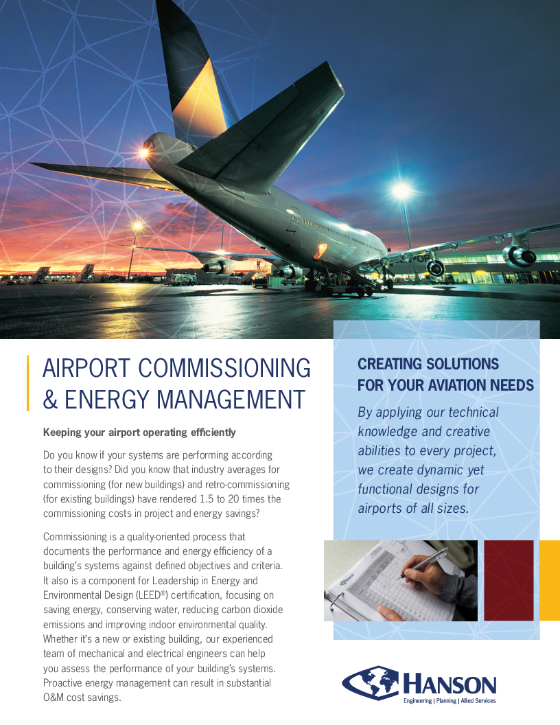 Cover image for Airport Commissioning and Energy Management